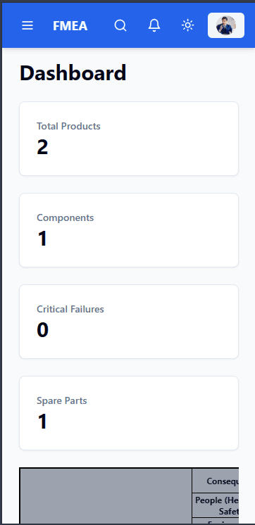 FMEA- Failure  mode effect analysis screenshot 3