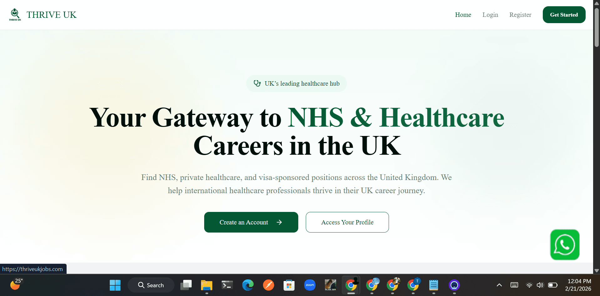 AI jobs application and interview preparation plateform screenshot 1